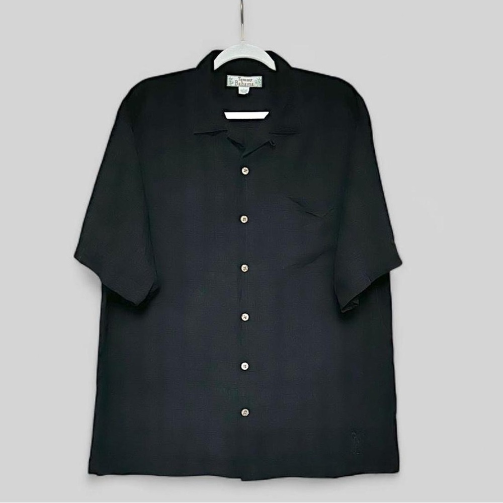 🔥 100% SILK - TOMMY BAHAMA - Casual Hawaiian Camp Shirt